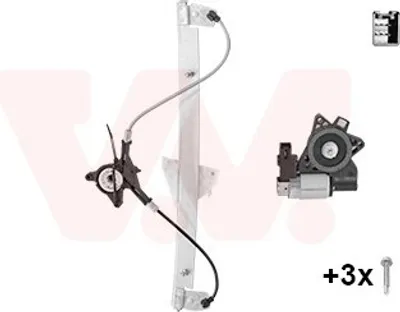 Produktbild von VAN WEZEL 2734265 Elektrischer Fensterheber Vorne Links für MAZDA 3 (BK) 3 Stufenheck (BK)
