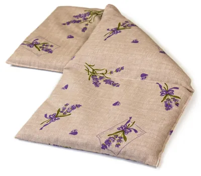 Produktbild von Rapssamenkissen 20x50cm groß 3-Kammer Landhausstil Romantik - Wärmekissen, Körnerkissen - Landhausstil Romantik