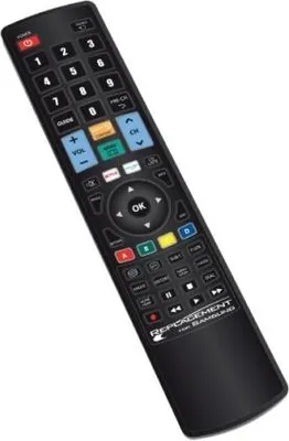 Obrázok produktu pre G.B.S. Elettronica REPLACEMENT FOR SAMSUNG, TV, IR Wireless, Tlačidlá, Čierna