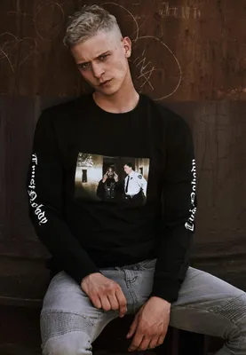 Image de Sweat-shirt pour homme Mr. Tee Tupac Trust Nobody Crewneck noir - S