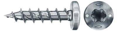 Productafbeelding van FISCHER Schroef met platte kop, Power-Fast II, 4,0 x 25 mm