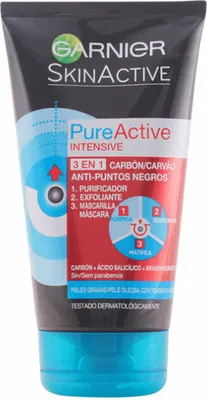 Productafbeelding van Garnier Pure Active 3-in-1 Reiniger (150 ml)