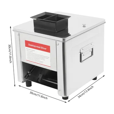 Produktbild von elektrische Fleischschneidemaschine   aus Edelstahl Silber Fleischschneider