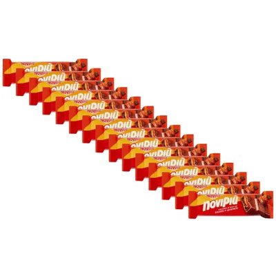 Zdjęcie produktu dla Batonik Czekoladowy z Karmelem i Ciasteczkami Novi 15x35 g