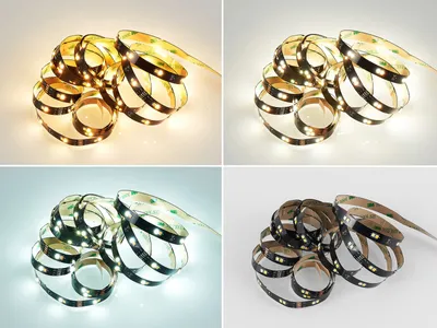 Produktbild von LED Lichtband, Tageslichtlampe für indirekte Beleuchtung Küche Arbeitsfläche 3m