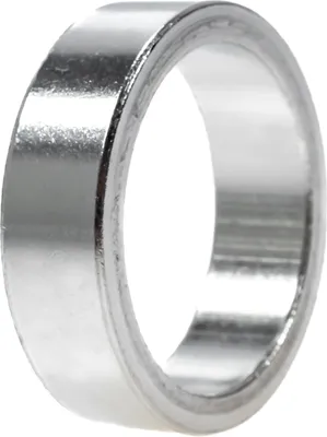 Produktbild von Fahrrad Steuersatz SPACER Distanz Halter 10mm breit silber 28,6 A-Head