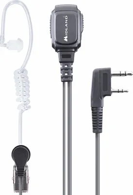 Immagine prodotto di Midland MA 31LK Pro Auricolare Cablato In ear Nero Trasparente