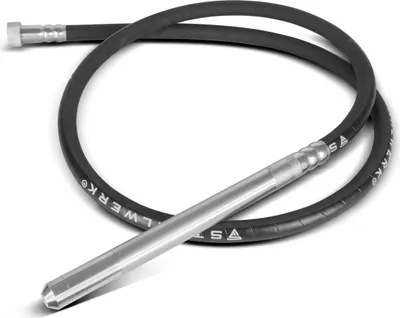 Produktbild von STAHLWERK Rüttelflasche Ø 35 mm 300 cm Schlauchlänge Innenrüttler