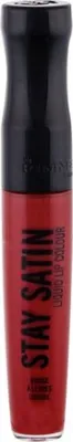 Obrázek produktu pro Rimmel Stay Satin Liquid Lipstick, Červená, Redical, 1 barva/barev, Zbarvení, Vyhlazující, Unisex, B9083E