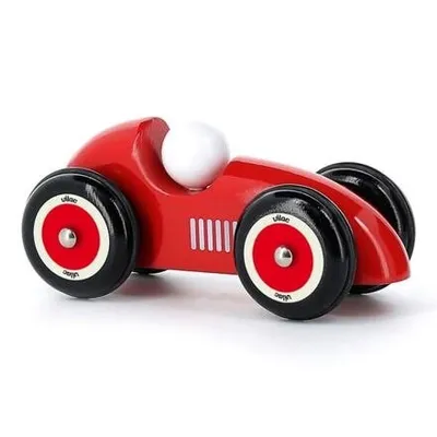Produktbild von Vilac Holzauto Cabrio XL für Kinder, rot, 24x10x11 cm