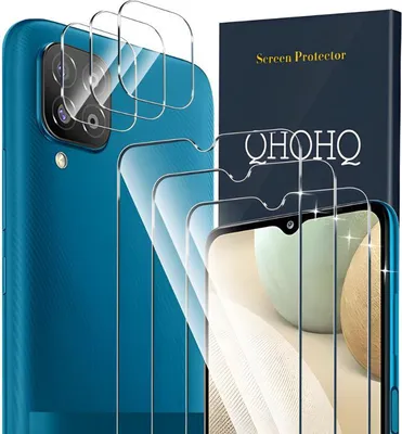 Productafbeelding van Gehard beschermingsglas voor de camera van de Samsung Galaxy A12, 3 stuks