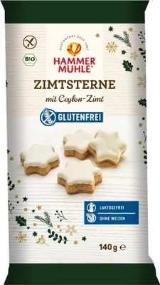 Obrázok produktu pre Škoricové hviezdičky - bezlepkové 140g