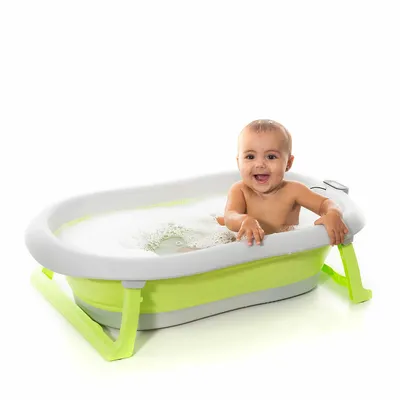 Produktbild von InnovaGoods Fovibath, Thermoplastisches Elastomer (TPE), 38 l, Grün, Grau
