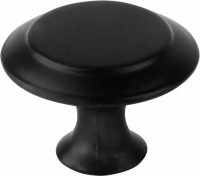 Produktbild von 20 x Möbelknöpfe Möbelgriffe Schrankknopf Möbelknäuf Tür Knopf Edelstahl Schwarz