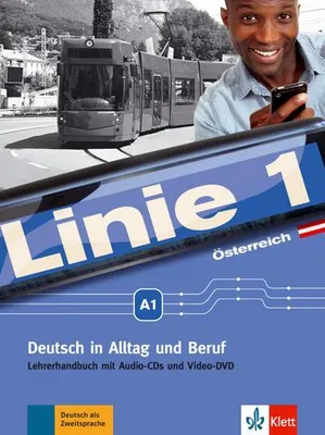 Produktbild von Linie 1 - Lehrerhandbuch A1 mit Audio-CDs und Video-DVD