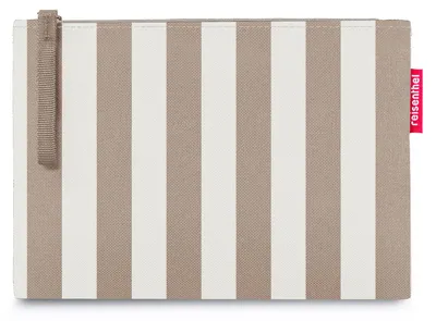 Produktbild von reisenthel Utensilientasche Case 1 Summerstripes Coffee taupe