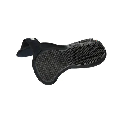 Produktbild von Acavallo Withers Free Hexa Gel Half Pad & Back Riser W/Micropile, Farbe:Blue