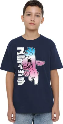 Obrázek produktu pro Lilo & Stitch - chlapecké tričko TV21713 (128) (námořnická modrá)