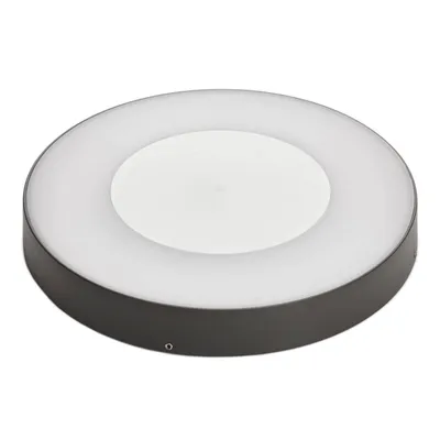 Produktbild von Lucande LED-Außendeckenleuchte Sora, rund, Sensor, IP54