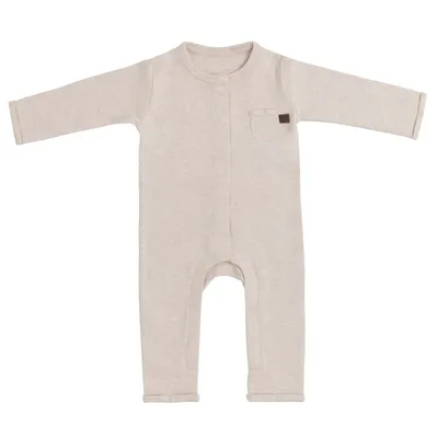 Produktbild von Baby´s Only Strampler Melange warm linen - 68 Beige