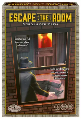 Zdjęcie produktu dla ThinkFun Escape the Room, Gra planszowa, Detektyw, 14 lat(a), 120 min