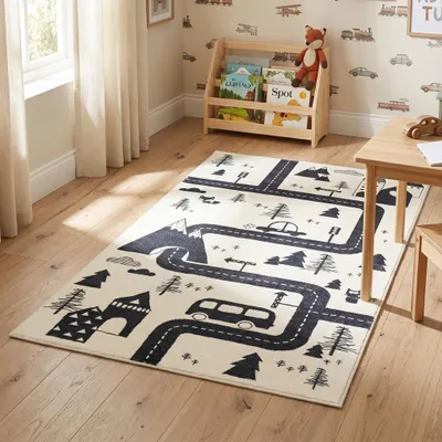 Zdjęcie produktu dla Volero - Mata do zabawy Auto - Dex Trail Czarny - 80x150 cm