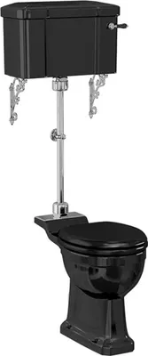 Produktbild von Casa Padrino Luxus Jugendstil WC mit Hänge Spülkasten 51 x 73 x H. 142 cm - Verschiedene Farben - Badezimmer Möbel - Luxus Qualität