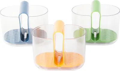 Obrázek produktu pro Verk 24220 Dvoukomorový odkapávač na příbory COLOR