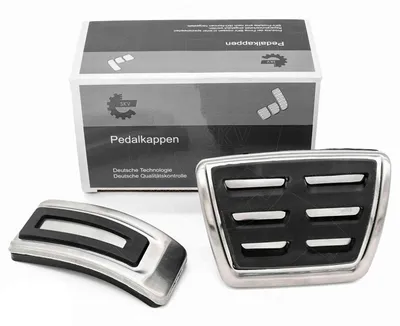 Für Audi A3 8V 8Y Q2 GA TT 8S Q3 F3 Sport Pedale Automatik Edelstahl Schwarz Set in der Farbe Schwarz von ESEN SKV