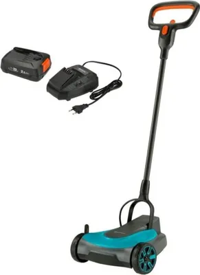 Immagine prodotto di Set pronto all'uso HandyMower 22/18V P4A GARDENA Tosaerba a batteria 18,0 V per un massimo di 50 m², con 1 batteria