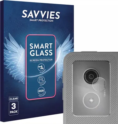 Produktbild von 3x Savvies Schutzglas Folie für Lenovo Idea Tab Pro 12.7" (NUR Kameraschutz) 9H Panzer Schutzfolie Glas Displayschutz klar transparent
