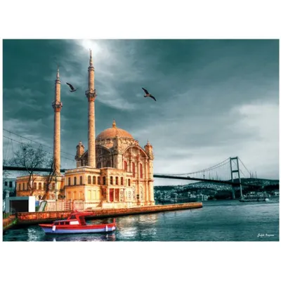 Immagine prodotto di ANATOLISCHES Puzzle Ortakoy Moschee, Istanbul 1000 Teile