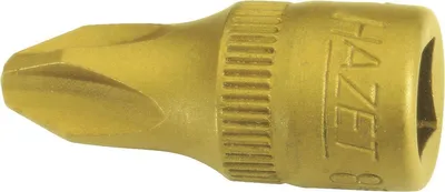 Produktbild von HAZET Schraubendreher-Steckschlüsseleinsatz (1/4 Zoll), Kreuzschlitz Profil
