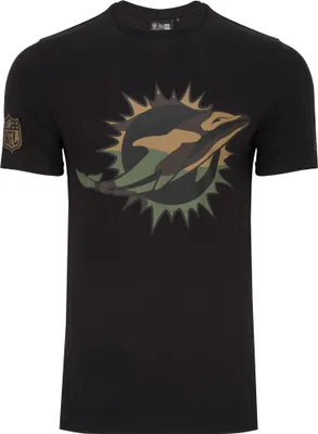Produktbild von New Era Shirt - NFL Miami Dolphins schwarz / wood camo - M