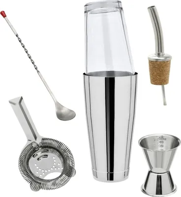 Obrázok produktu pre Sada na miešanie koktailov - Boston Shaker kompletný veľký