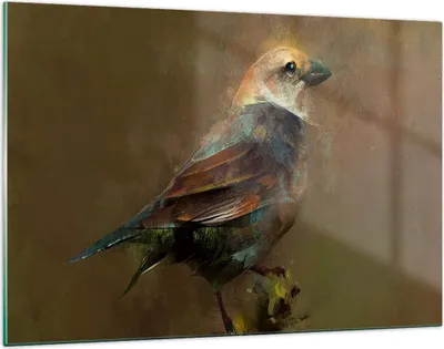 Produktbild von Bilder auf glas - Vogel Natur - 120x80cm - Glasbilder - Wandbilder - Bilder - Kunstdruck - zum Aufhängen bereit - Wanddekoration aus Glas - Glas Bilder - Wandbild auf Glas - Einteilig - GAA120x80-3924