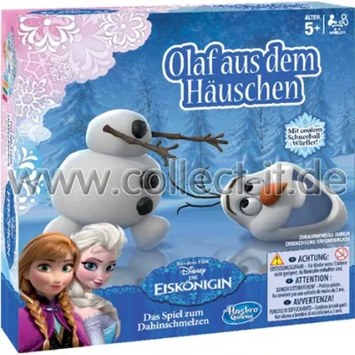 Produktbild von Hasbro Disney Die Eiskönigin, Olaf aus dem Häuschen