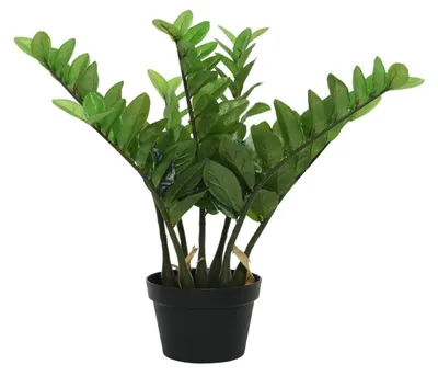 Produktbild von Zamioculcas Topf Kunstpflanze Kunstblume Zuhause Hochzeit Büro Dekoration H 60cm