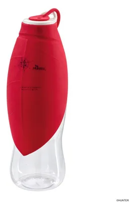 Produktbild von HUNTER Outdoor Trinkflasche mit Silikonnapf List 550 ml, rot