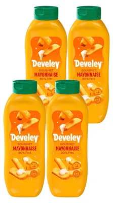 Immagine prodotto di DEVELEY Maionese 80%, confezione da 4 (4 x 875 ml)