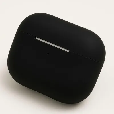 Immagine prodotto di subtel Custodia compatibile con Apple AirPods Pro 2 Silicone Custodia Borsa Guscio Flip Cover Case nero