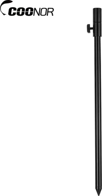 Produktbild von 34-56 cm ausziehbarer Bankstick aus Aluminiumlegierung, verstellbarer Bankstick zum Karpfenangeln, Angelruten-Pod-Ablage fš¹r Bissalarme