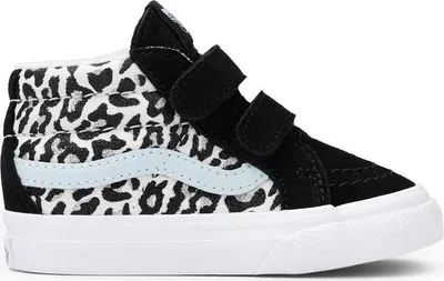 Produktbild von Vans TD SK8-Mid  Klittenband - Zwart - Maat 26