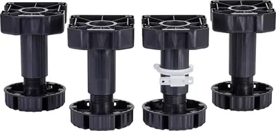 Produktbild von 4er Set Sockelfuß 125 mm verstellbar