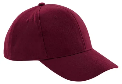 Produktbild von Beechfield - "Pro-Style" Kappe FK1851 (Einheitsgröße) (Burgunderrot)