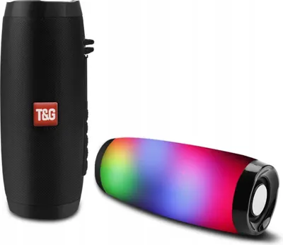 Image de Enceinte Bluetooth Boombox TG157 avec Lumières LED et Radio Stéréo