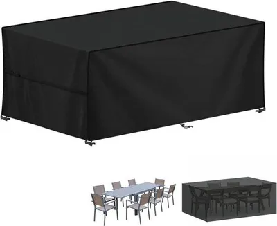 Image de Housse d'extérieur imperméable 200 x 90 x 75 cm pour table et chaises