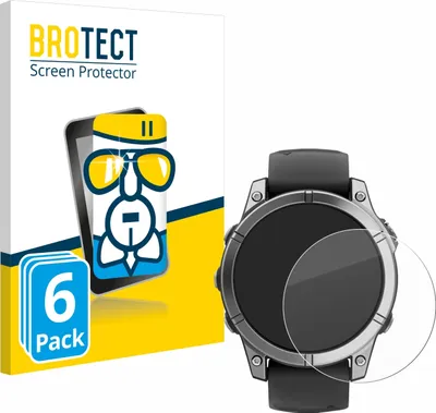 Produktbild von 6x BROTECT Schutzglas für Garmin Fenix E Schutzfolie Panzer Folie Glas Display Schutz klar