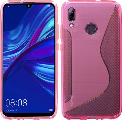 Immagine prodotto di cofi1453® S-Line Custodia Bumper compatibile con HONOR 10 LITE Custodia in silicone antiurto per telefoni cellulari Custodia in TPU Cover Rosa
