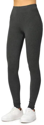 Produktbild von Merry Style Damen Lange Leggings aus Viskose MS10-143 (Dunkelmelange, XS)